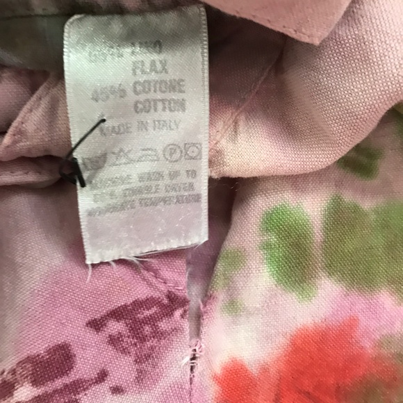 Industria Vtg ink Painters Pant High Rise Button Fly Ankle Pant Womens 0 - Picture 7 of 11